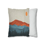 Colorado Mountain pillow, CO Mountain Pillow case, Colorado Mountain pillow cover, Mt Elbert Mountain pillow cover, James Peak Mountain pillow cover, Longs Peak Mountain pillow cover, Kingston Peak Mountain pillow cover, Mountain pillow cover, Mountain pillow case, Mountain pillow, forest pillow cover, forest pillow case, forest pillow