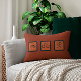 Triathlon Spun Polyester Lumbar Pillow