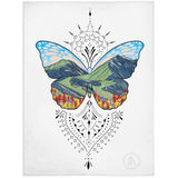 butterfly throw, butterfly blanket, mountain throw, mountain blanket, colorado mountain throw, colorado mountain blanket, twin lakes colorado throw, twin lakes colorado blanket, leadville colorado throw, leadville colorado blanket,  Feminine dotwork throw, fair isle dotwork blanket, Scandinavian dot blanket, simple dotwork blanket, colorado flowers blanket, colorado flower blanket, colorado floral blanket