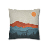 Colorado Mountain pillow, CO Mountain Pillow case, Colorado Mountain pillow cover, Mt Elbert Mountain pillow cover, James Peak Mountain pillow cover, Longs Peak Mountain pillow cover, Kingston Peak Mountain pillow cover, Mountain pillow cover, Mountain pillow case, Mountain pillow, forest pillow cover, forest pillow case, forest pillow