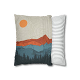 Colorado Mountain pillow, CO Mountain Pillow case, Colorado Mountain pillow cover, Mt Elbert Mountain pillow cover, James Peak Mountain pillow cover, Longs Peak Mountain pillow cover, Kingston Peak Mountain pillow cover, Mountain pillow cover, Mountain pillow case, Mountain pillow, forest pillow cover, forest pillow case, forest pillow