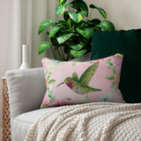Flight of Fancy Spun Polyester Lumbar Pillow
