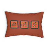 Triathlon Spun Polyester Lumbar Pillow