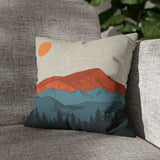 Colorado Mountain pillow, CO Mountain Pillow case, Colorado Mountain pillow cover, Mt Elbert Mountain pillow cover, James Peak Mountain pillow cover, Longs Peak Mountain pillow cover, Kingston Peak Mountain pillow cover, Mountain pillow cover, Mountain pillow case, Mountain pillow, forest pillow cover, forest pillow case, forest pillow