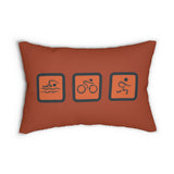 Triathlon Spun Polyester Lumbar Pillow