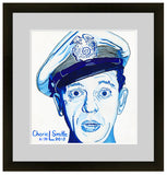 Barney Fife, barney fife art, barney fife pop art painting, Barney from Andy Griffith Show, Police Officer, Boys in Blue, Pop Art, celebrity art, policeman art, police painting, police artwork