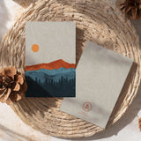 Colorado Mountain greeting card, CO Mountain greeting card, Colorado Mountain card, Colorado greeting card, topographic greeting card, topo card, Colorado card, Mountain card, Fall Colors card, mountain greeting card, fall greeting card, autumn greeting card, thanksgiving greeting card, thanksgiving card