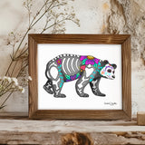 Bear Bones : Day of the Dead Bear drawing, candy skull bear drawing, sugar skull bear drawing, santa muerte bear drawing, Dia de Muertos soportar drawing, Dia de Muertos bear drawing, candy skull bear illustration, sugar skull bear illustration, santa muerte bear illustration, Dia de Muertos soportar illustration, Dia de Muertos bear illustration, 
candy skull bear artwork, sugar skull bear artwork, santa muerte bear artwork, Dia de Muertos soportar artwork, Dia de Muertos bear artwork