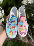 Taylor Swift custom vans shoes, Taylor Swift hand painted shoes, Taylor Swift Concert shoes, Taylor Swift concert vans, taylor swift album art, taylor swift song art, taylor swift hand painted slip on vans, taylor swift doodle art, taylor swift sketch art, custom vans, custom sneaks, custom sneakers, custom shoes, custom vans shoes, custom slip-on vans, hand-painted vans, hand painted vans shoes, hand painted vans, hand painted shoes, custom painted vans