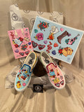 Taylor Swift custom vans shoes, Taylor Swift hand painted shoes, Taylor Swift Concert shoes, Taylor Swift concert vans, taylor swift album art, taylor swift song art, taylor swift hand painted slip on vans, taylor swift doodle art, taylor swift sketch art, taylor swift sticker, taylor swift sticker sheet, taylor swift stickers, taylor swift greeting card, taylor swift card, custom vans, custom sneaks, custom sneakers, custom shoes, custom vans shoes, custom slip-on vans, hand painted shoes