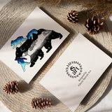 momma bear galaxy greeting card, momma bear greeting card, momma bear card, mother bear greeting card, mother bear card, baby bear galaxy greeting card, bear cub card, bear cub greeting card, baby bear greeting card, baby bear card, colorado mountains greeting card,  colorado mountains card, arapahoe national forest mountains greeting card,  arapahoe national forest mountains mountains card, colorado greeting card, colorado card
