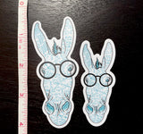 Smart Ass/Intelligent Posterior; Donkey sticker, Burro sticker, Math equations sticker, #MathLove sticker, smart ass sticker, smarty pants sticker, donkey decal, burro decal, funny sticker, cleaver sticker, funny donkey sticker, funny burro sticker, math donkey sticker, smart ass sticker, clever donkey sticker, clever burro sticker
