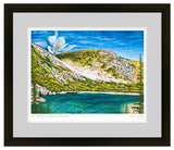 St. Mary's Glacier Colorado artwork, hikers artwork, snowshoeing art, backpackers artwork. Columbine drawing, columbine flower painting, idaho springs colorado art, colorado artist, colorado art, colorado artwork, st marys glacier painting, columbine painting, colorado mountain painting