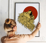 Lionheart art, lionheart drawing, lionheart graphic design, lionheart stipple, Lion art, lion drawing, lion illustration, lion graphic design, lion silhouette, lion stipple, Lion roaring art, Lion roaring drawing, Lion roaring illustration, lion roaring silhouette, lion roaring stipple, Blood moon art, blood moon drawing, blood moon illustration, blood moon stipple