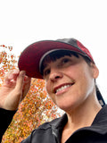 mountain running hat, topographic running hat, topo running hat, mountain theme running hat, boco gear elite running hat, telluride running hat, mountain runner hat, topographic runner hat, mountain run hat, topographic run hat