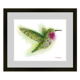 Hummingbird with Henna, Mandelbrot, Paisley designs inside. colorado artist, colorado art, colorado artwork, hummingbird silhouette drawing, bird silhouette art, bird drawing, bird art, hummingbird drawing, hummingbird art