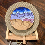Loveland Mountain above lift 6 with colorful sky Pyrography, Loveland Mountain above lift 6 pyrography, colorful sky pyrography, dotwork mountains pyrography, Loveland Mountain above lift 6 pyrography, Loveland Mountain above lift 6 with colorful sky wood burning, Loveland Mountain above lift 6 wood burning, colorful sky wood burning, dotwork mountains wood burning, colorful sky mountains wood burning