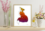 Fox with Henna and Paisley with some Mandelbrot mixed in. colorado artist, colorado art, colorado artwork, fox silhouette art, butterfly silhouette art, fox silhouette drawing, butterfly silhouette drawing, mandala art, mandala drawing, foxy lady art, foxy lady drawing