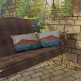 Colorado Mountain pillow, CO Mountain Pillow case, Colorado Mountain pillow cover, Mt Elbert Mountain pillow cover, James Peak Mountain pillow cover, Longs Peak Mountain pillow cover, Kingston Peak Mountain pillow cover, Mountain pillow cover, Mountain pillow case, Mountain pillow, forest pillow cover, forest pillow case, forest pillow