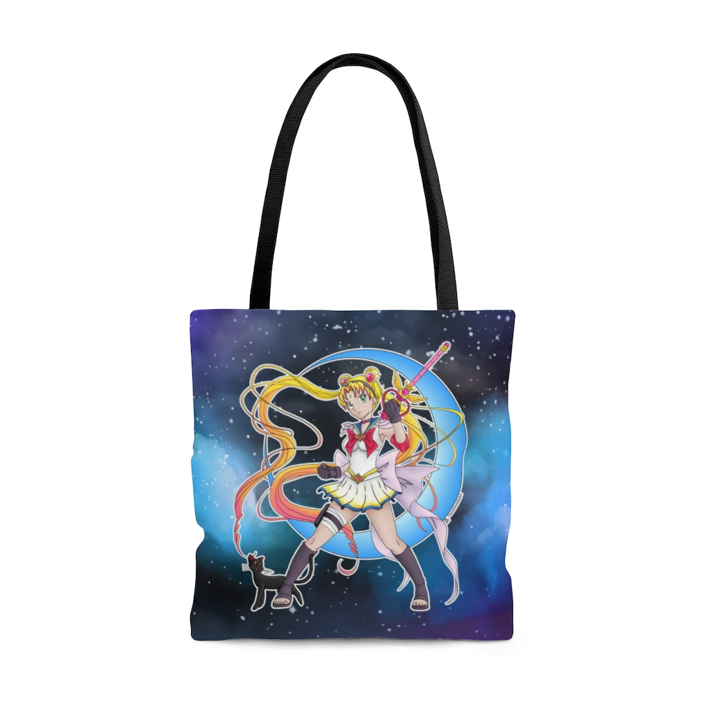 Shopping Tote Sailor Moon and Sakura Naruto Mashup