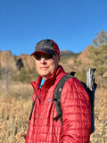 mountain running hat, topographic running hat, topo running hat, mountain theme running hat, boco gear elite running hat, telluride running hat, mountain runner hat, topographic runner hat, mountain run hat, topographic run hat, mountain performance hat, telluride performance hat, topographic performance hat