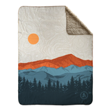 Colorado Mountain blanket, CO Mountain blanket, Mt Elbert Mountain blanket, James Peak Mountain blanket, Longs Peak Mountain blanket, Kingston Peak Mountain blanket, Mountain blanket, Mountain blanket, Mountain sherpa blanket, forest blanket, forest sherpa blanket, forest blanket
