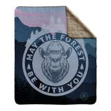 Smokey the Bear sherpa blanket, smokey sherpa blanket, funny smokey the bear sherpa blanket, star wars sherpa blanket, Smokey the Bear blanket, smokey blanket, funny smokey the bear blanket, star wars blanket