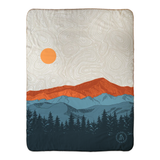 Colorado Mountain blanket, CO Mountain blanket, Mt Elbert Mountain blanket, James Peak Mountain blanket, Longs Peak Mountain blanket, Kingston Peak Mountain blanket, Mountain blanket, Mountain blanket, Mountain sherpa blanket, forest blanket, forest sherpa blanket, forest blanket