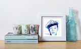 Barney Fife, barney fife art, barney fife pop art painting, Barney from Andy Griffith Show, Police Officer, Boys in Blue, Pop Art, celebrity art, policeman art, police painting, police artwork