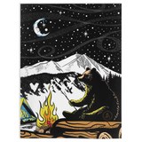 bear roasting marshmallow blanket, bear roasting marshmallows blanket, bear camping blanket, bear camping blanket, campfire blanket, man in the moon blanket, man in the moon with ribbon smiling blanket, motivational quote blanket, adventure quote blanket, campfire quote blanket, colorado mountains blanket, spanish peaks mountain blanket

bear roasting marshmallows throw, bear roasting marshmallows silhouette throw, bear camping throw, campfire throw,  man in the moon throw, motivational quote throw