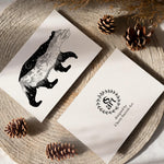  Bear silhouette card, bear silhouette greeting card, Bearing it in Colorado Greeting Card; Greeting Card, colorado artist, colorado art, colorado artwork, bear card, bear greeting card, colorado greeting card, mountain greeting card, card with bear, card with mountain, thank you card, congratulations card, bear silhouette card, bear silhouette greeting card