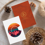 Colorado greeting card, colorado mountain greeting card, colorado flag greeting card, colorado contour lines greeting card, arapahoe national forest greeting card, colorado national forest greeting card, mount evans greeting card, clear creek greeting card, Colorado card, colorado mountain card, colorado flag card, colorado contour lines card, arapahoe national forest card, colorado national forest card, mount evans card, clear creek card