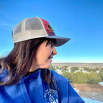 colorado flag hat, colorado flag trucker hat, mt blue sky hat, mount blue sky trucerk hat, mt. evans hat, mount evans trucker hat, contour lines hat, colorado mountains hat, colorado mountains trucker hat, idaho springs colorado hat, idaho springs colorado trucker hat, mountain hat, mountain trucker hat, mountain and river hat, mountain and river trucker hat, colorado sunrise hat, colorado sunset hat, colorado sunrise trucker hat, colorado sunset trucker hat