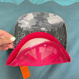 Cuchara Mountain Park, Cuchara Colorado hat, trucker hat, West Spanish Peak art, Apishapa ski run, Colorado mountain hat, genuine leather patch hat, Pukka trucker hat, 10810 elevation, southern Colorado gear, mountain runner apparel, ski patrol style, Colorado souvenir hat, topographic map art, outdoor adventure headwear
