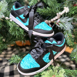 custom Nezuko Nike Dunks, Inosuke custom sneakers, Nezuko and Inosuke shoes, hand painted Nezuko Nike Dunks, airbrushed Inosuke Hashibira shoes, Demon Slayer Nezuko custom kicks, turquoise Demon Slayer custom Dunks, Kimetsu no Yaiba custom footwear, Beast Breathing Inosuke custom shoes, Nezuko pink pattern custom sneakers, hand-painted anime character shoes, one of a kind Demon Slayer Dunks, custom Demon Slayer Nike Dunks, hand painted Demon Slayer shoes, airbrushed Demon Slayer sneakers, anime custom Nike 