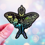 WHOLESALE : Luna Moth with Mushrooms