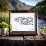 Telluride line art, Telluride black and white art, Telluride mountain illustration, Colorado mountain wall art, Telluride minimalist art, Black and white Colorado print, Telluride sketch print, Line art mountain landscape, Monochrome Telluride artwork, Colorado mountain drawing, Telluride fine art print, Mountain range line art, Telluride decor print, Black and white landscape illustration, Modern Telluride wall art