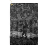 Freedom Tees, Black Camo Golf Towel, American Flag Golf Towel, Patriotic Golf Accessories, Mountain Golf Course Towel, Golfer Hitting Driver, Golf Tee Shot Art, Tactical Golf Towel, Camo Golf Gear, USA Flag Golf Towel, Golf Gift for Men, Veteran Golf Gift, Military Patriotic Golf Towel, High Altitude Golf Course, Golfer Silhouette Art, Premium Golf Bag Towel, Golf Driver Tee Shot, Camouflage Golf Accessories, USA Golf Towel, Mountain Pines Golf Towel