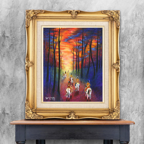 hunting pictures framed