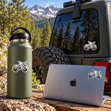 Grays and Torreys sticker, Colorado mountain bike sticker, mtb decal, mountain biking sticker, Colorado 14er sticker, Grays Peak sticker, Torreys Peak sticker, Colorado mountain sticker, topographic map sticker, topo line art, mountain bike decal, cycling sticker, MTB sticker, biking sticker, biking decal, Continental Divide art, 14er enthusiast gift, mountain biking gift, Colorado souvenir, outdoor adventure decal, mountain landscape sticker, mountain biking art