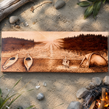 Hand-Burned Wood Art & Custom Pyrography Commissions