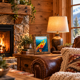 Brown trout artwork, Brown trout painting, Fly fishing art, Fly fishing wall art, Brown trout and mayfly art, Original trout painting, Wildlife river art, Acrylic fish painting, Wood panel fish art, Fly fishing home decor, Colorado fly fishing art, Mountain lodge fish artwork, Western wildlife artwork, Original acrylic brown trout painting on wood panel, Fly fishing wall decor for cabin or lodge, Wild brown trout rising to mayfly art, Hand signed fly fishing art print original, Gift for fly fisherman brown 
