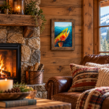The Perfect Drift | Brown Trout Fishing Art