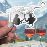 Serotonin Chemical Formula Sticker, Serotonin Chemical Molecule Sticker, Serotonin Chemical Symbol Sticker, Serotonin Chemical Chemistry Sticker, Serotonin sticker, chemical makeup sticker, wine sticker, mountain sticker, telluride sticker, couple sticker, Serotonin decal, chemical makeup decal, wine decal, mountain decal, telluride decal, couple decal