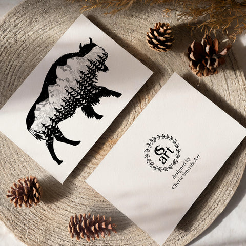 Teton Buffalo Greeting Card: Greeting Card, colorado artist, wyoming art, grand teton artwork, buffalo card, mountain card, buffalo silhouette card, bison card, buffalo greeting card, bison greeting card, buffalo greeting card, card with bison, card with buffalo, thank you card, congratulations card, grand teton greeting card, grand teton card, buffalo silhouette card, buffalo silhouette greeting card, bison silhouette card, bison silhouette greeting card