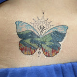 butterfly temporary tattoo, butterfly tattoo, mountain temporary tattoo, colorado temporary tattoo, flower temporary tattoo, floral temporary tattoo, Feminine dotwork tattoo, fair isle temporary tattoo, Iceland temporary tattoo, Scandinavian temporary tattoo, moth temporary tattoo, paintbrush temporary tattoo, sunflower temporary tattoo, paintbrush flower temporary tattoo, daisy temporary tattoo, butterfly silhouette temporary tattoo
