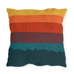 colorado sunrise pillow, colorado sunset pillow, colorado mountain pillow, colorado gradient pillow, sunset gradient pillow, sunrise gradient pillow, contour lines pillow, topography pillow, Mountain pillow, Mountain outdoor pillow, colorado pillow, colorado outdoor pillow, gradient pillow, gradient outdoor pillow, topography outdoor pillow, contour lines outdoor pillow
