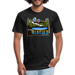 Unisex 50/50 T-Shirt : St. Mary's Glacier - black; St. Marys Glacier Colorado t-shirt, colorado glacier hike t-shirt, snowshoeing t-shirt, backpacking t-shirt, glacier t-shirt, st marys glacier t-shirt, colorado mountain t-shirt, colorado t-shirt, colorado hike t-shirt, St. Marys Glacier Colorado shirt, colorado glacier hike shirt, snowshoeing shirt, backpacking shirt, glacier shirt, st marys glacier shirt, colorado mountain shirt, colorado shirt, colorado hike shirt