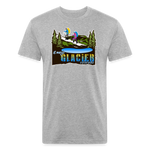 Unisex 50/50 T-Shirt : St. Mary's Glacier - heather gray; St. Marys Glacier Colorado t-shirt, colorado glacier hike t-shirt, snowshoeing t-shirt, backpacking t-shirt, glacier t-shirt, st marys glacier t-shirt, colorado mountain t-shirt, colorado t-shirt, colorado hike t-shirt, St. Marys Glacier Colorado shirt, colorado glacier hike shirt, snowshoeing shirt, backpacking shirt, glacier shirt, st marys glacier shirt, colorado mountain shirt, colorado shirt, colorado hike shirt