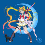 Sailor moon sticker, sakura naruto sticker, luna kitty sticker, anime sticker, manga drawing, manga art, cat art, cat drawing, cat sticker, sailor moon decal, sakura decal, cat decal, naruto decal, manga decal, anime decal